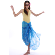 Blue Color Polyester Sarong